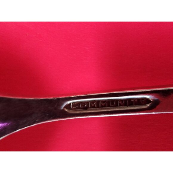 Oneida MORNING STAR Community 1948 Silverplate Sugar Spoon 6" - Picture 3 of 3